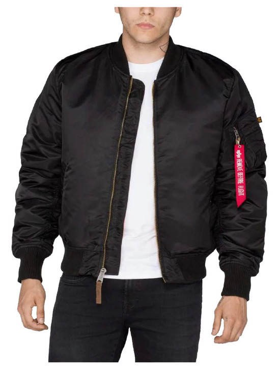 Alpha Industries Mens Bomber Jacket MA-1 VF 59 Flight Jacket