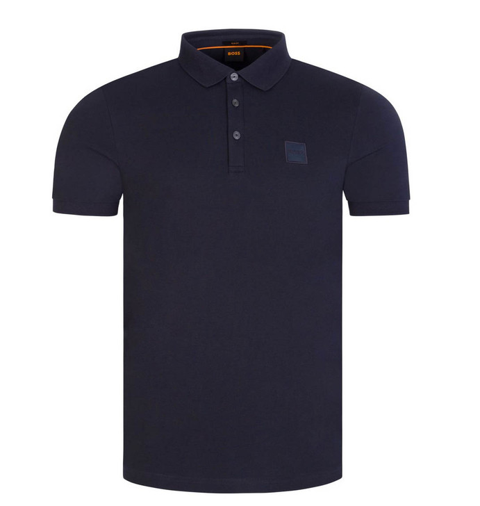 Hugo Boss Mens Polo Shirt Passenger Polo in Dark Blue