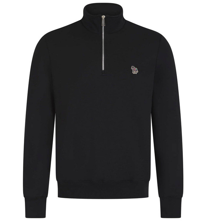 Paul Smith Mens Zip Neck Sweatshirt