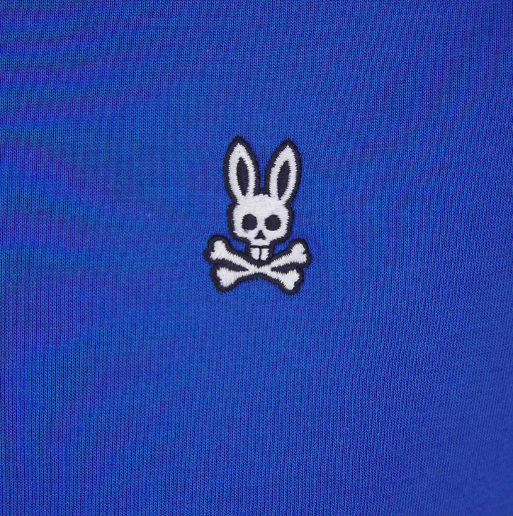 Psycho Bunny Mens T-Shirt Logan Tee in Dazzling Blue