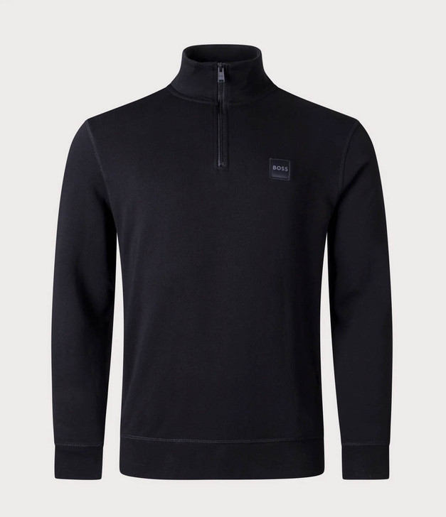 Hugo Boss Mens Track Top Zetrust Half Zip Top 