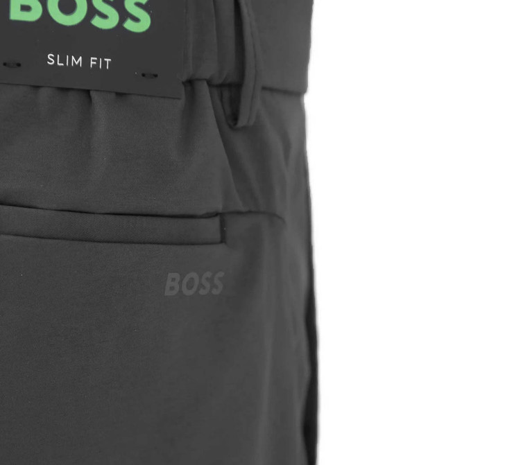 Hugo Boss Mens Shorts Drax Water Repellent BOSS Twill Short in Black