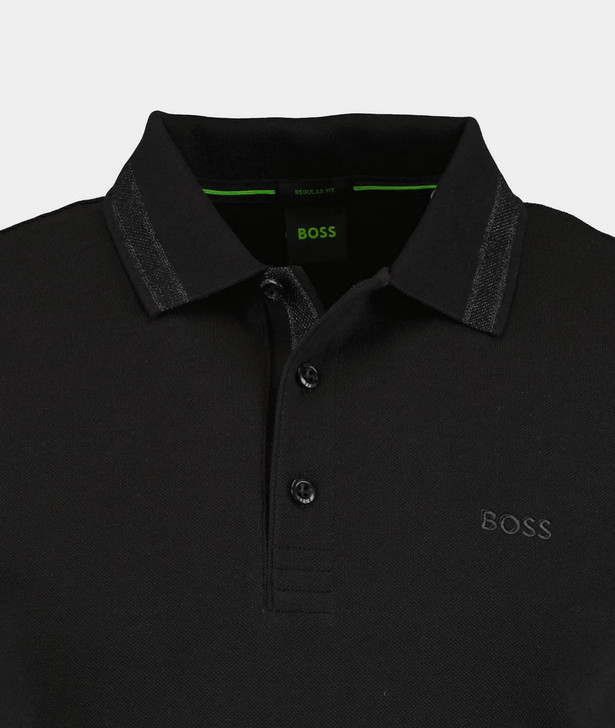 Hugo Boss Paddy Polo Shirt Mens BOSS Polo in Black