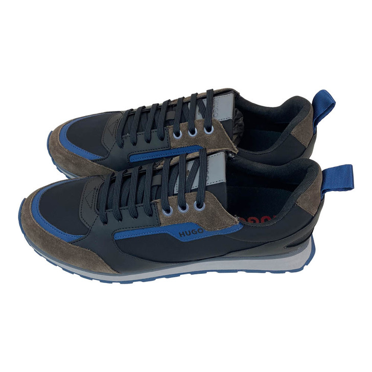 Hugo Boss Mens Trainers Icelin Runn HUGO Footwear in Blue