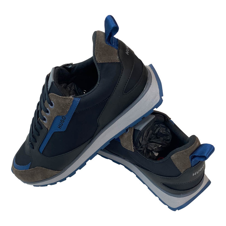 Hugo Boss Mens Trainers Icelin Runn HUGO Footwear in Blue