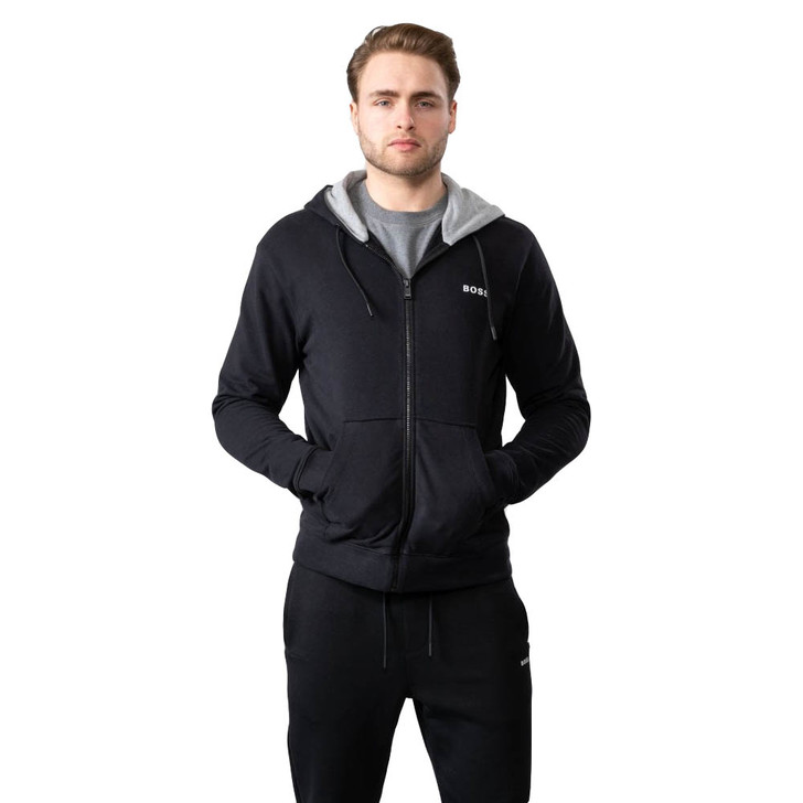 Hugo Boss Mens Tracksuit Zeedo Skeevo BOSS Full Tracksuit in Black