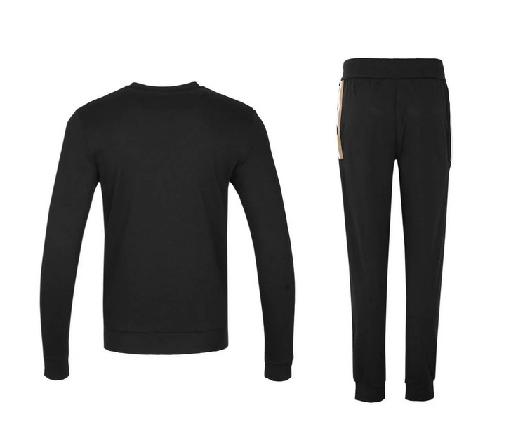 Hugo Boss Mens Tracksuit Body Wear Long Set 2 Sports BOSS Full Tracksuit in Black