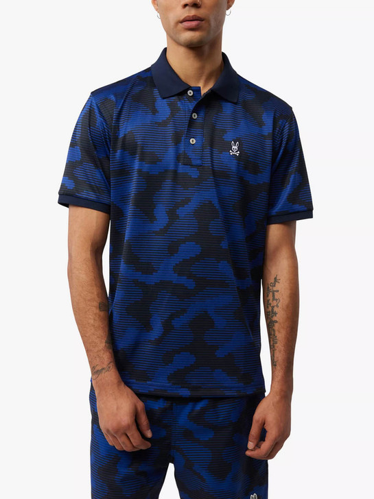 Psycho Bunny Mens Polo Shirt Huston Polo