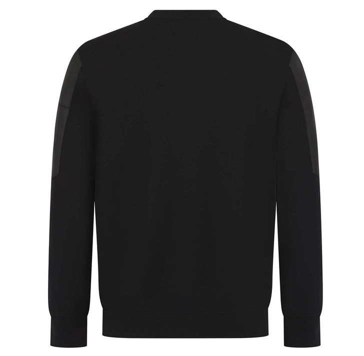 Paul Smith Mens Sweatshirt Hybrid in Black