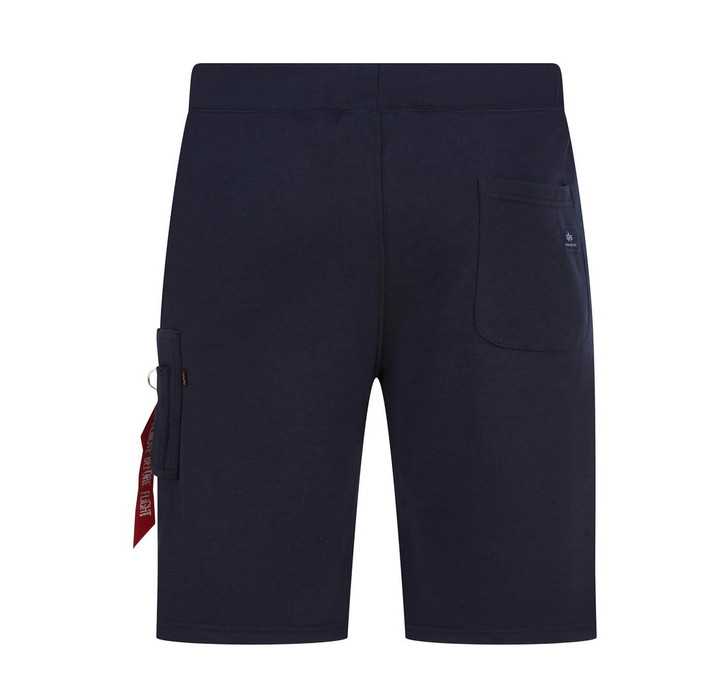 Alpha Industries Mens Shorts X Fit Cargo Sweat Shorts in Rep Blue
