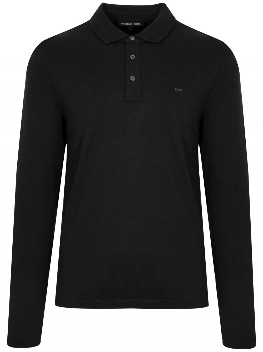 michael kors black polo shirt