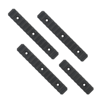 This TACMOD MIL-STD-1913 modular rail kit includes three 6" medium rails, and one 3" short rail.