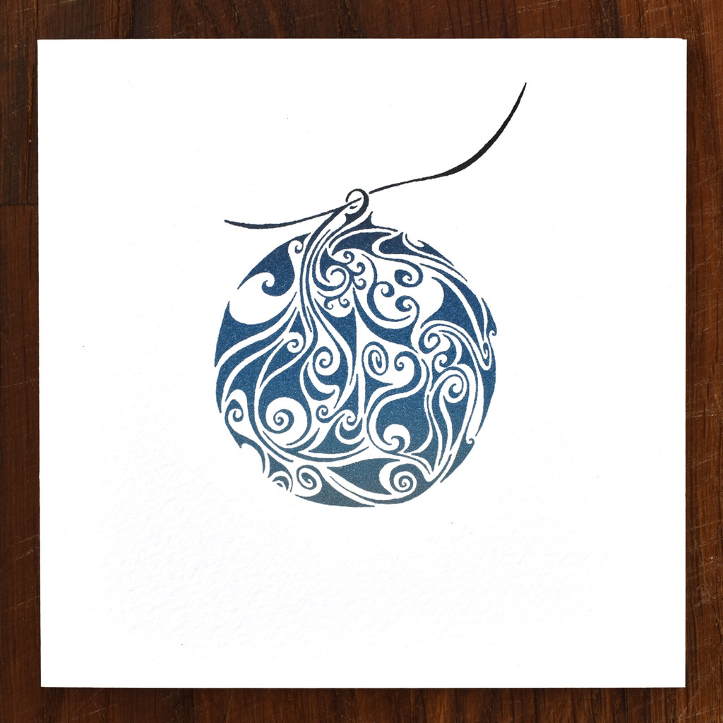 Bauble Cards - pack of 6