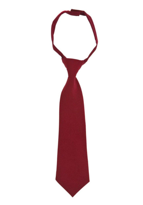 Red Tie with Adjustable Strap