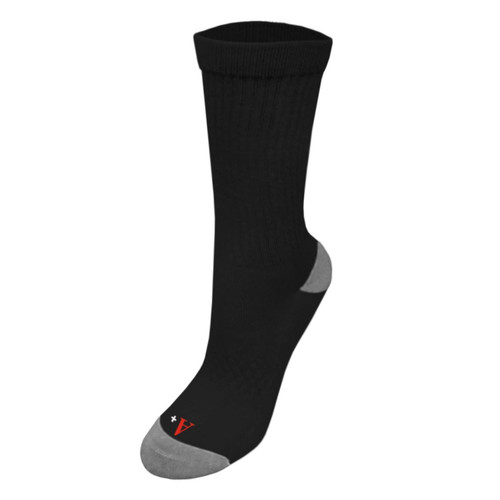  3-Pack Crew Sock-Black