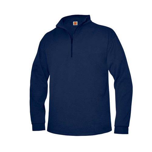  Quarter Zip Pullover Fleece Sweatshirt-Manoogian Embroidery Crest Included