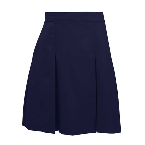    Stitch-Down Box Pleat Skirt-Norhville Christian