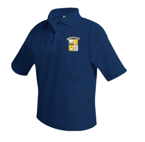 Tech Polo Pique Short Sleeve-With Everest Academy Embroidery