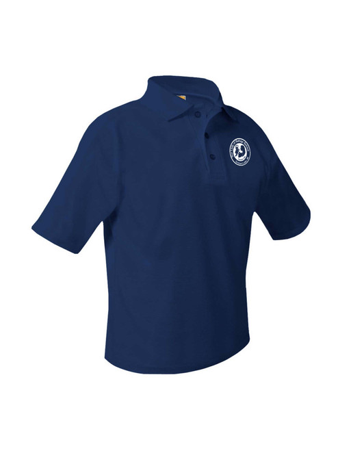 Tech Polo Pique Short Sleeve-Our lady of Refuge Heat Press
