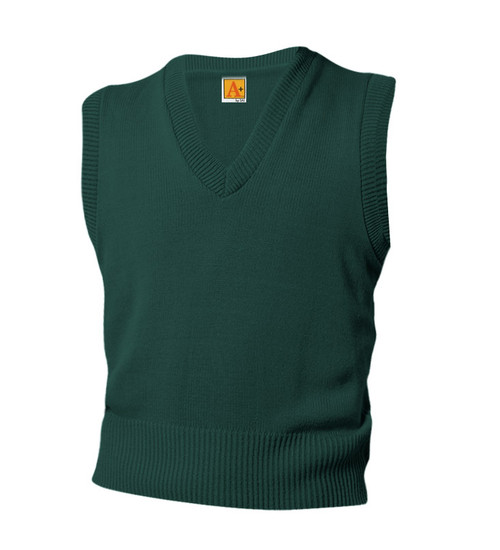  Sweater Vest V-Neck With SCA Eagles Embroidery