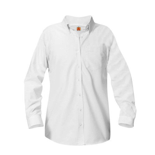  Oxford Blouse Long Sleeve 