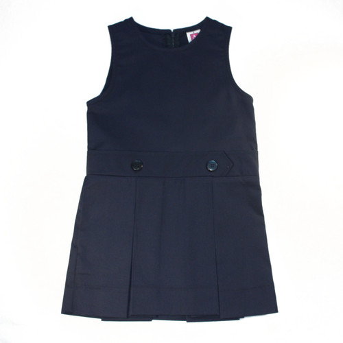   2 Pleat Jumper With High Neck Top K-4th Grade ONLY