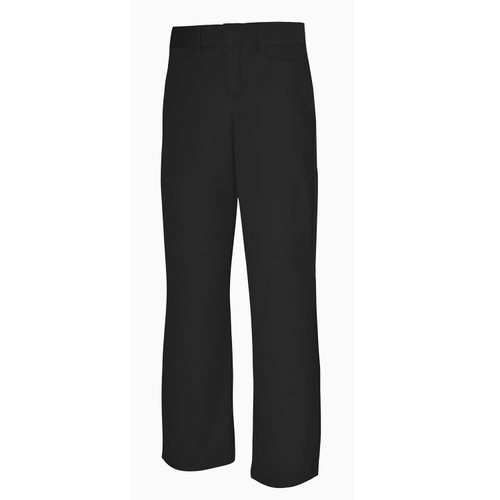  Girls  Mid-Rise Plain Front Slacks