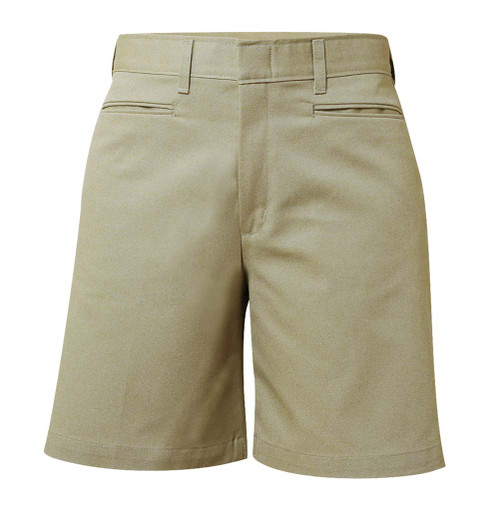 Mid-Rise Flat Front Girls Short Regular Size