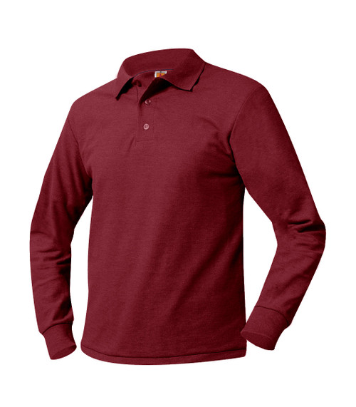    Tech Pique Long Sleeve Polo Shirt