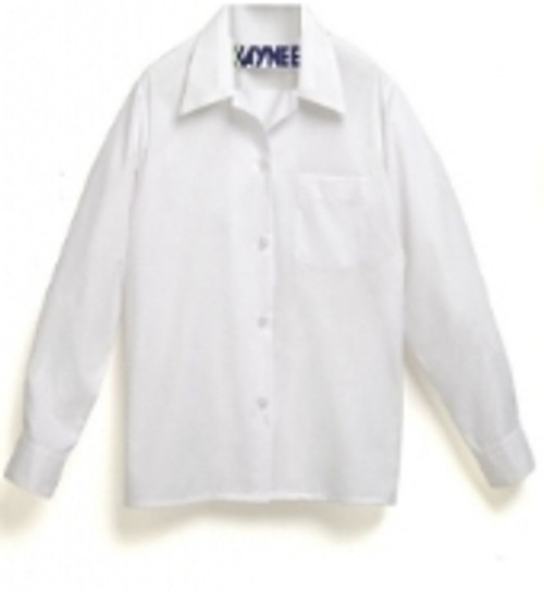  Banded Bottom Oxford Long Sleeve 