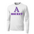 Sport-Tek Long Sleeve PosiCharge Competitor Tee with Amherst Hockey Heat Press