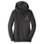 District ® Women's Lightweight Fleece Hoodie with Amherst Hockey Embroidery