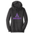 District ® Women's Lightweight Fleece Hoodie with Amherst Heat Press