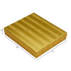 6" x 5" Gold cotton filled boxes - G65