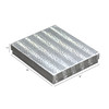 6" x 5" Silver Cotton Filled Boxes - G65S