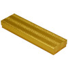 8" x 2" Gold cotton filled boxes - G82