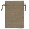 burlap pouches 4" x 5 1/2" - P925