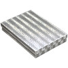 8" X 5 1/2" Silver Cotton Filled Boxes - G85S