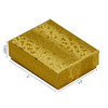 2" x 1 1/2" gold cotton filled boxes - G11