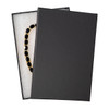 9" x 6" Matte Black Cotton Filled Boxes - G961F