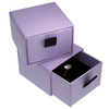 Drawer Ring Box Purple - 1700P