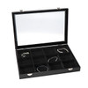 Glass top case, 12 compartments - 71-210