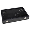 Glass top case, 12 compartments - 71-210