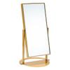 Mirror with gold metal frame - JM1166GD