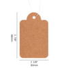 Paper String Tags Large - TA68KF