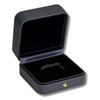 Coin box 40mm deluxe leatherette blue - CBC934