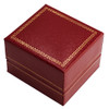 Classic leatherette Red Ring Box - CB00