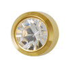 Mini Gold Plated April Birthstone - R1047