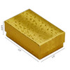 2 1/2" x 1 1/2" Gold cotton filled boxes - G21