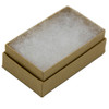2 1/2" x 1 1/2" Kraft cotton filled boxes - G21K